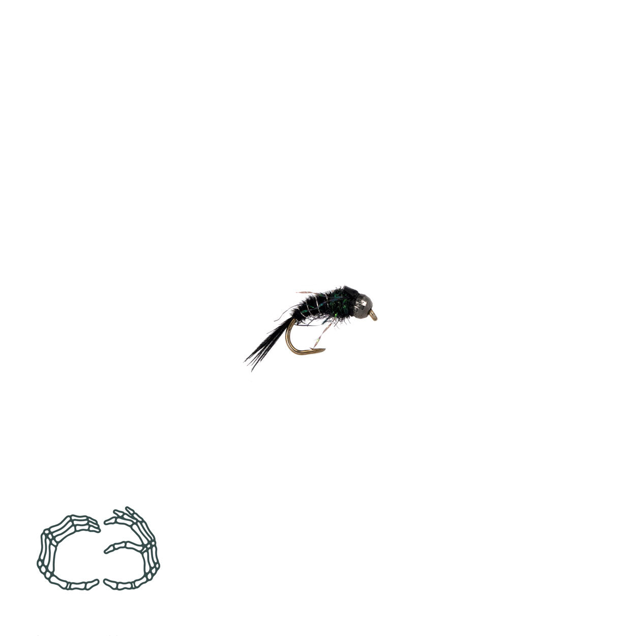 All Black Nymph - Category 3 Fly Company - Sportinglife Turangi